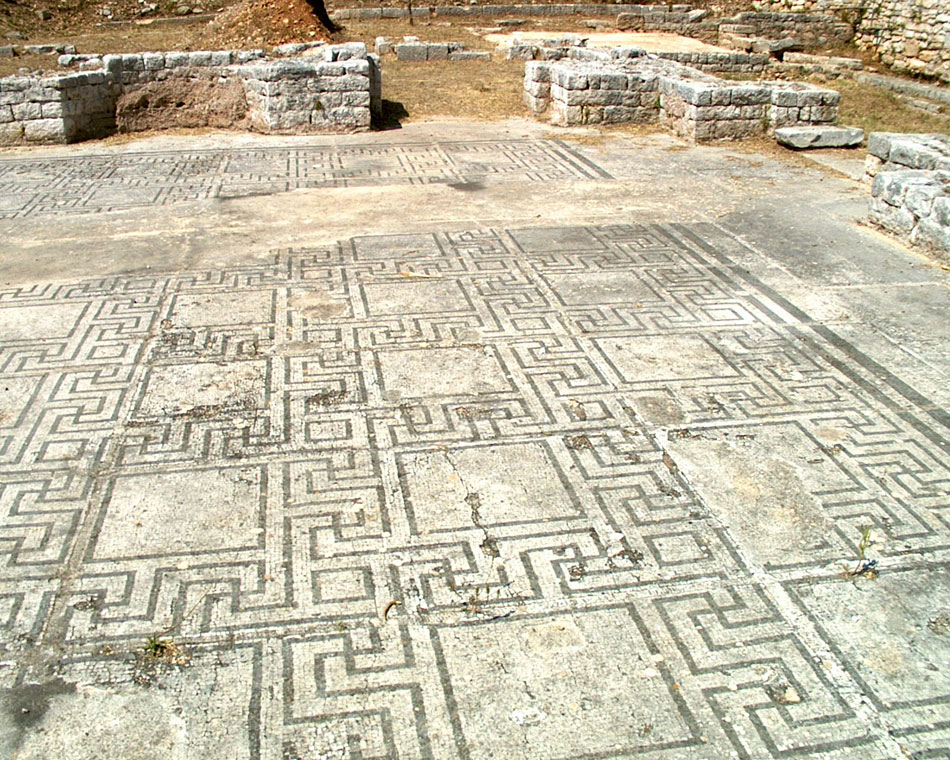 Roman mosaics (Vis Tourist Office)